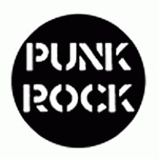 直径75ｍｍのビッグサイズカンバッヂ　PUNK