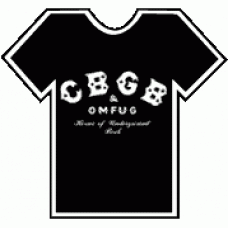 バンドTシャツ　CBGB BLACK