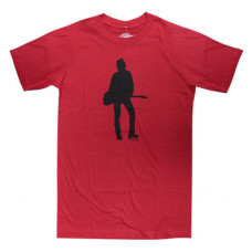 バンドTシャツ　JOE STRUMMER レッド