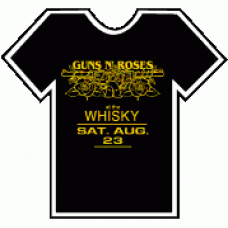 バンドTシャツ　GUNS N' ROSES WHISKY