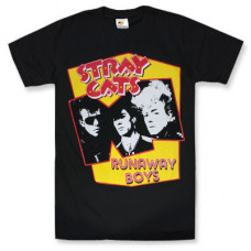 バンドTシャツ　STRAY CATS RUNAWAY BOYS