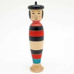 木地山系 三春文雄 帽子治一型 黒ベレー帽 4寸 木地山系 三春文雄 帽子治一型 黒ベレー帽 4寸