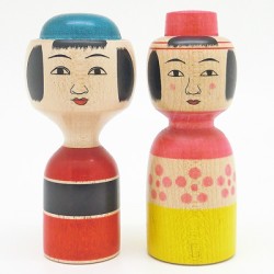 木地山系 三春文雄 治一型雛こけし① 木地山系 三春文雄 治一型雛こけし①