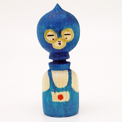 中ノ沢系　野矢里志　覆面レスラー　青②