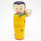 中ノ沢系　野矢里志　子守こけし