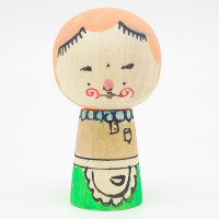 中ノ沢系　野矢里志　チビオトンこけし