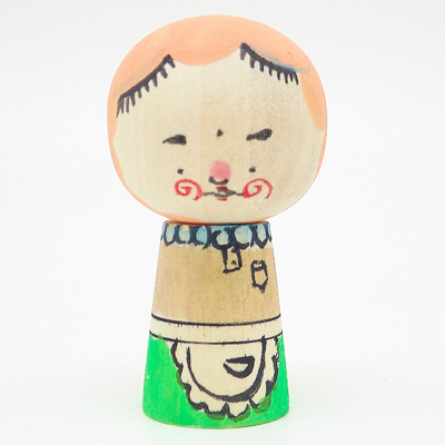 中ノ沢系　野矢里志　チビオトンこけし