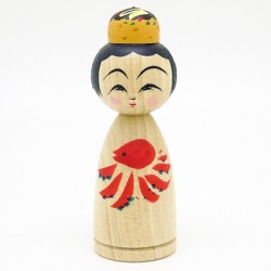 作並系 平賀輝幸 たこ焼きこけし タコ菊① 作並系 平賀輝幸 たこ焼きこけし タコ菊①