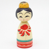 作並系　平賀輝幸　たこ焼きこけし　タコ菊④