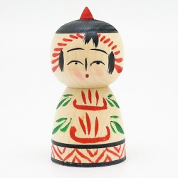 遠刈田系 小笠原義雄 2寸鬼っ子こけし① 遠刈田系 小笠原義雄 2寸鬼っ子こけし①