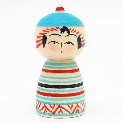 遠刈田系　小笠原義雄　2寸鬼っ子こけし②