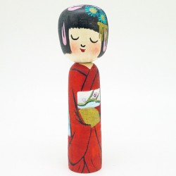 春の女神こけし 遠刈田系 小松里佳 春の女神こけし 遠刈田系 小松里佳