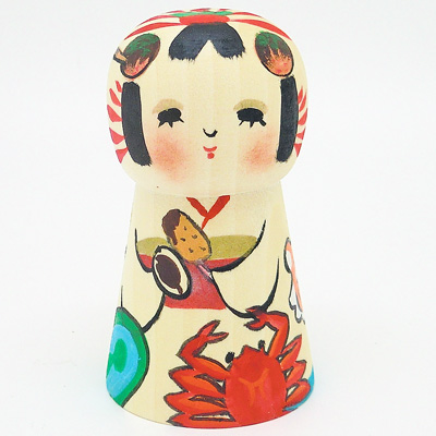 ニッポンこけし　大阪　遠刈田系　小松里佳