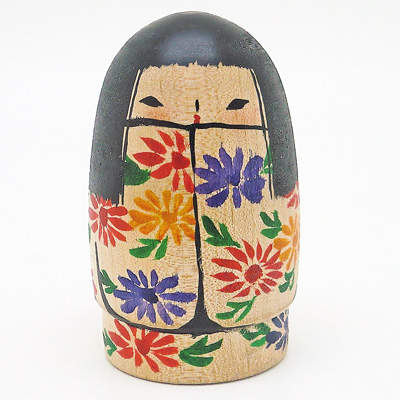 遠刈田系　小松里佳　創作こけし