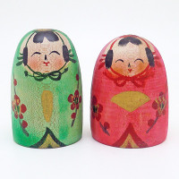 遠刈田系　小松里佳　雛こけし