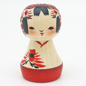 遠刈田系　小松里佳　菊こけし