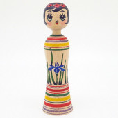 津軽系　北山盛治　山谷型　くびれ花冠　4寸②