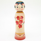 津軽系　笹森淳一　桜　4寸　赤①