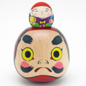 津軽系　笹森淳一　コロコロだるま　大黒天