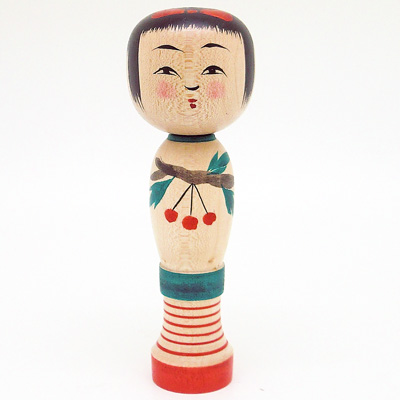 蔵王高湯系　田中恵治　さくらんぼ　4寸